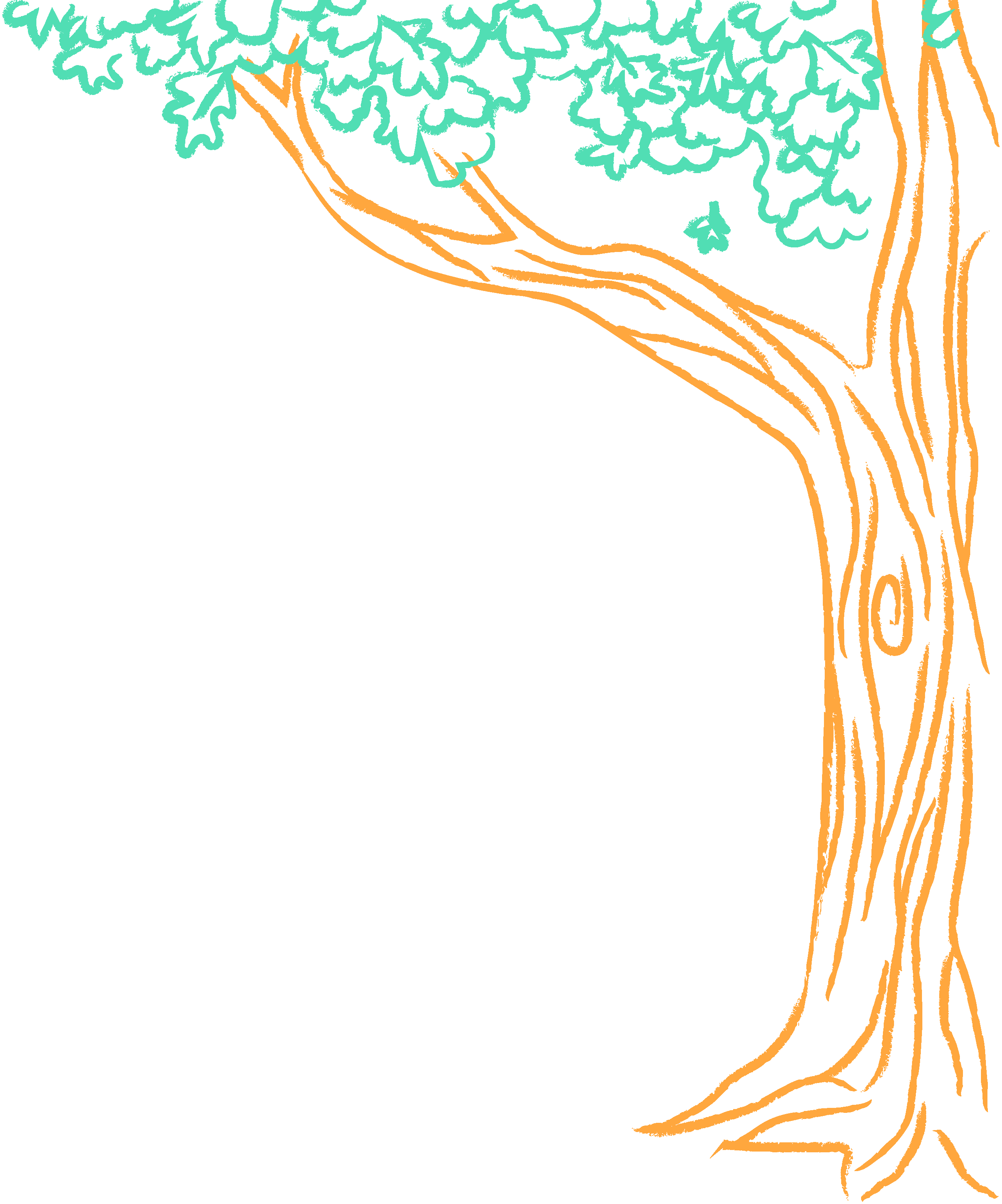 Decorative tree illustration