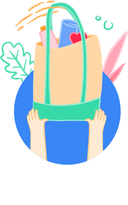 Donated bag